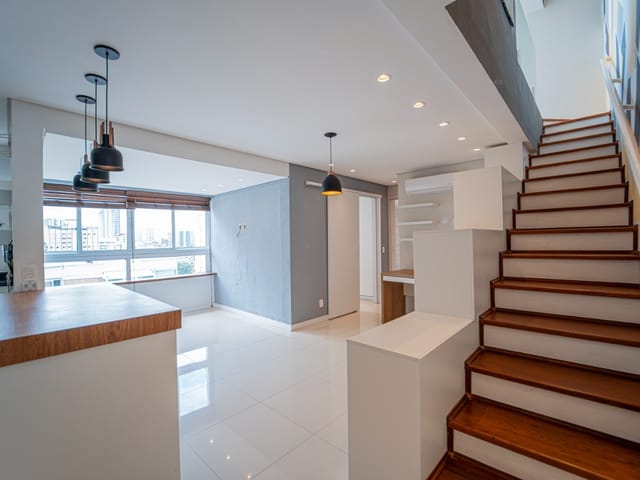 Foto do Apartamento - Cobertura Duplex com Vista e 2 Suítes, 112m² com Terraço e Vista Deslumbranteno Prudência | Paulista Imóveis