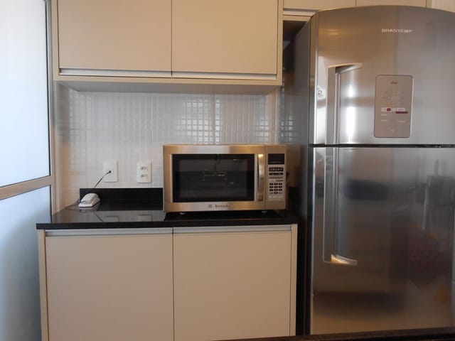 Foto do Apartamento - Apartamento para locação com 53m², 1 quarto, 2 vagas de garagem no Brooklin, São Paulo-SP | Paulista Imóveis