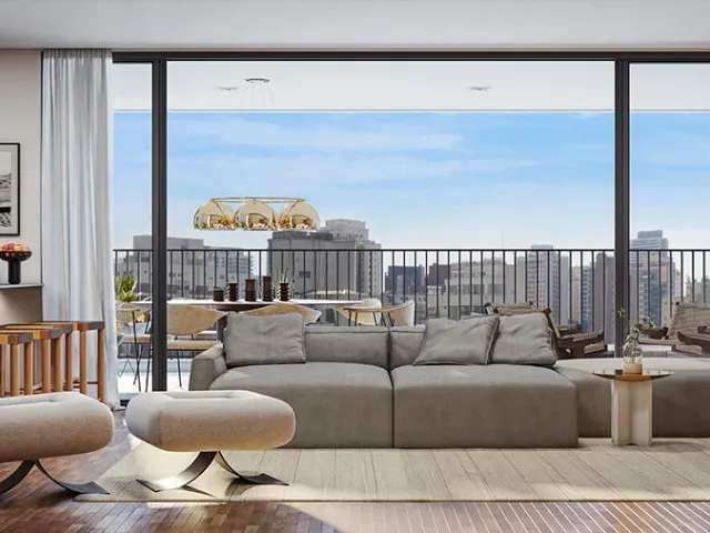 Apartamento com 177m² 3 quartos e 4 banheiros, à venda, no bairro Pinheiros em São Paulo
