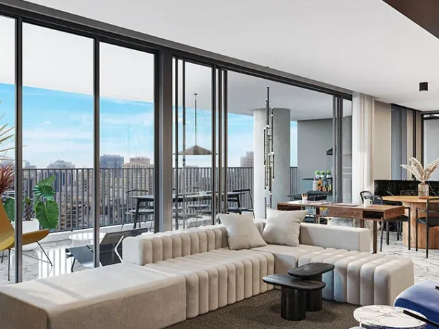 Apartamento com 177m² 3 quartos e 4 banheiros, à venda, no bairro Pinheiros em São Paulo