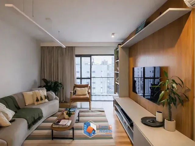 Apartamento com 115m² 3 quartos e 3 banheiros, à venda, no bairro Moema em São Paulo