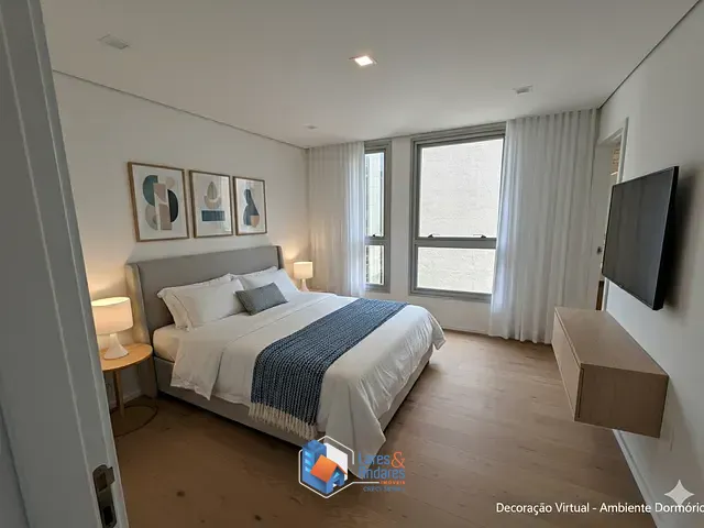 Apartamento com 84m² 1 quarto e 2 banheiros, à venda, no bairro Itaim Bibi em São Paulo