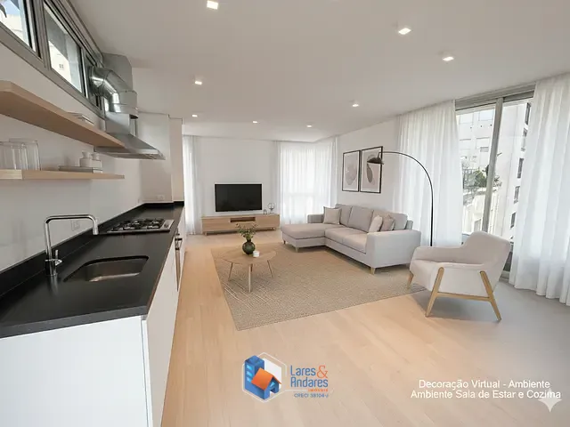 Apartamento com 84m² 1 quarto e 2 banheiros, à venda, no bairro Itaim Bibi em São Paulo