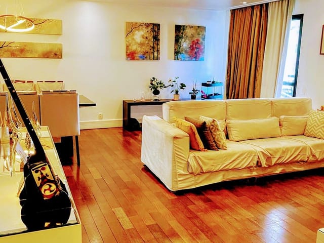 Foto do Apartamento - Apartamento a venda com 140m², 4 quartos, 3suítes, próximo ao Shopping Boa Vista, Santo Amaro, São Paulo-SP | Paulista Imóveis