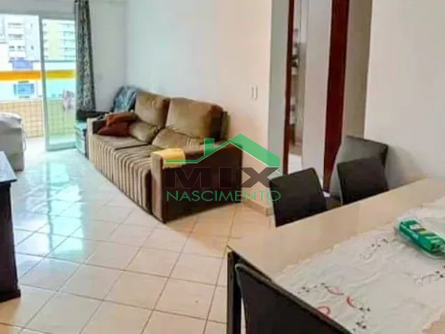 Apartamento com 80m² 2 quartos e 1 banheiro, à venda ou para alugar, no bairro Ocian em Praia Grande
