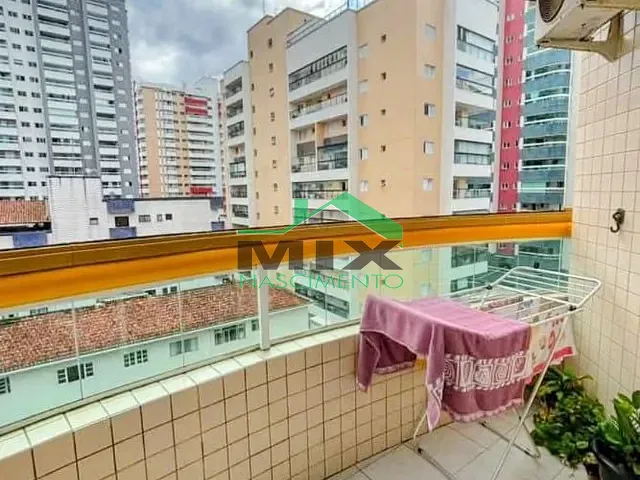 Apartamento com 80m² 2 quartos e 1 banheiro, à venda ou para alugar, no bairro Ocian em Praia Grande