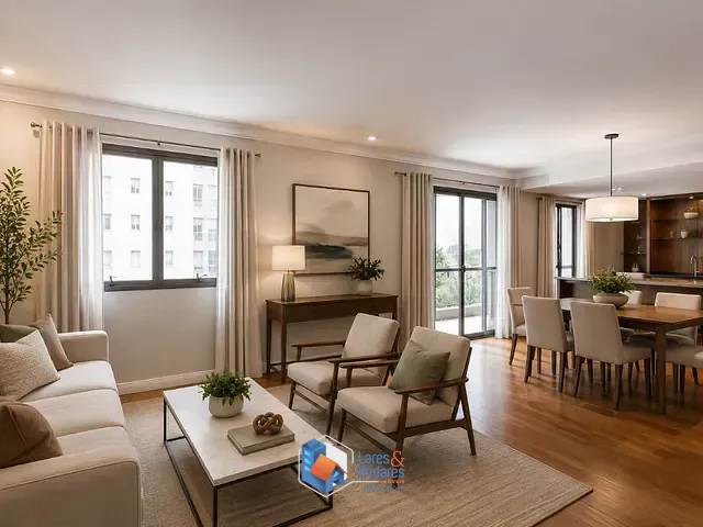 Apartamento com 186m² 3 quartos e 3 banheiros, à venda, no bairro Campo Belo em São Paulo