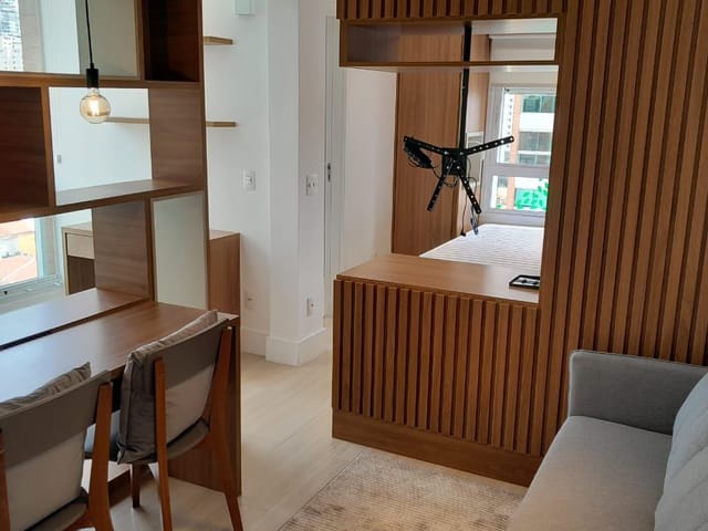 Foto do Apartamento - Apartamento Duplex para Venda e Locação MOBILIADO com 55m², 1 quarto, 1 vaga de garagem no Campo Belo, São Paulo-SP | Paulista Imóveis