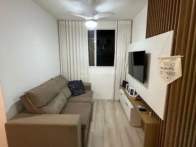 Apartamento 2 quartos e 1 banheiro, à venda, no bairro Zona Industrial em Sorocaba