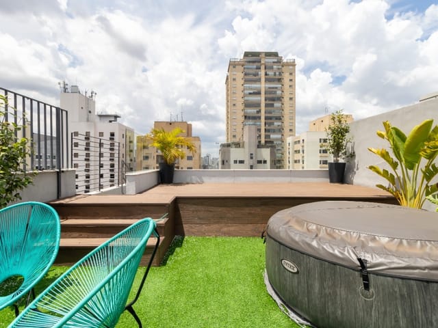 Foto do Apartamento - Triplex Sofisticado com Terraço Gourmet, 250m², Jacuzzi e Vista Panorâmica no Coração da Vila Olímpia | Paulista Imóveis