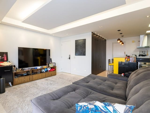 Foto do Apartamento - Apartamento à venda com 101m², 3 Quartos sendo 1 Suíte, Lazer Completo, 2 Vagas de garagem em Santo Amaro, São Paulo-SP | Paulista Imóveis