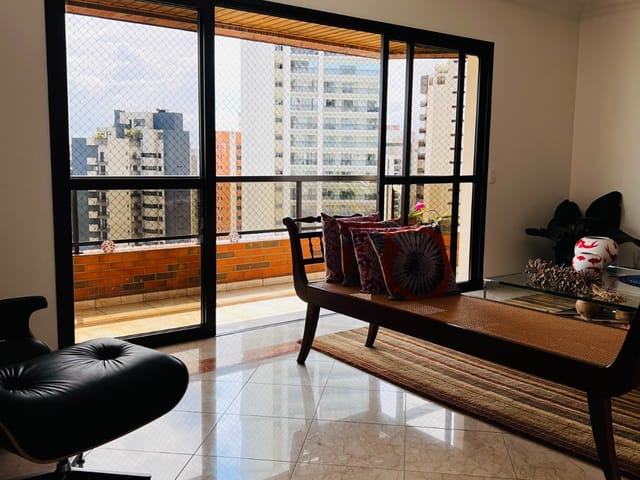 Foto do Apartamento - Apartamento à venda Exclusivo 176m², Home Theater, Lareira e Varanda Gourmet na Zona Sul | Paulista Imóveis
