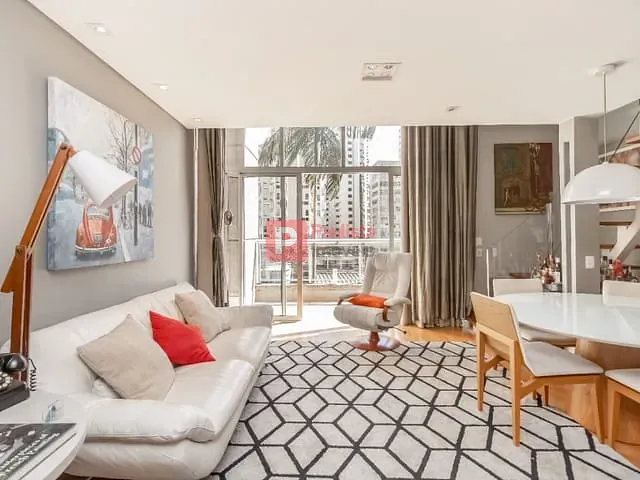 Apartamento com 134m² 2 quartos e 4 banheiros, à venda ou para alugar, no bairro Vila Nova Conceição em São Paulo