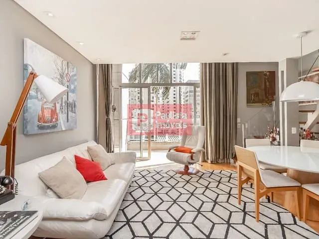 Apartamento com 134m² 2 quartos e 4 banheiros, à venda ou para alugar, no bairro Vila Nova Conceição em São Paulo