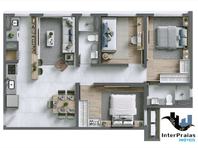 Apartamento à venda, no bairro São João em Itajaí