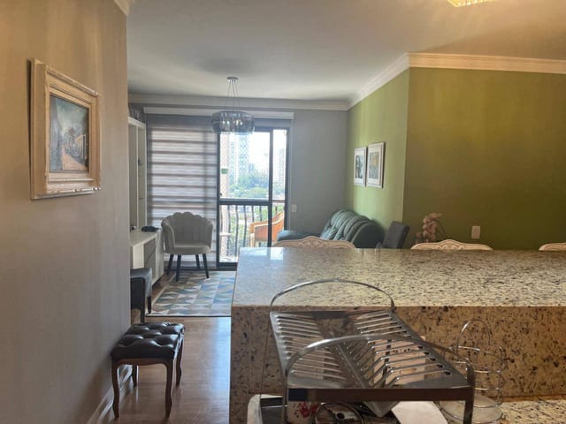 Foto do Apartamento - Apartamento para locação 3 quartos, 1 suíte,living terraco coz cond club/2 vagas no Alto da Boa Vista, metro/São Paulo-SP | Paulista Imóveis