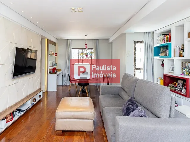 Apartamento com 187m² 3 quartos e 4 banheiros, à venda, no bairro Campo Belo em São Paulo