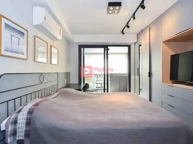 Apartamento com 29m² 1 quarto e 1 banheiro, à venda, no bairro Moema em São Paulo