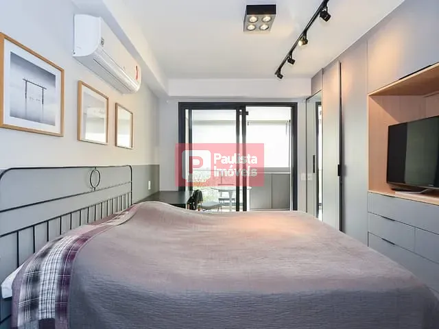 Apartamento com 29m² 1 quarto e 1 banheiro, à venda, no bairro Moema em São Paulo