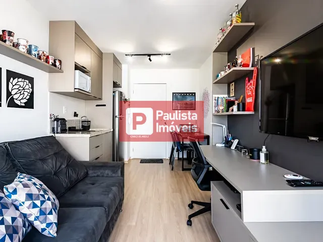 Apartamento com 32m² 1 quarto e 1 banheiro, à venda, no bairro Vila Mariana em São Paulo
