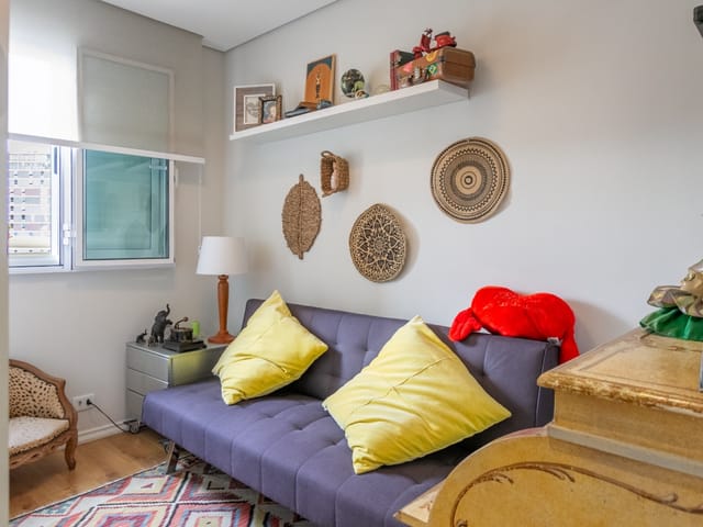 Foto do Apartamento - Apartamento com 80m², Varanda e Cozinha Americana em Moema, Conforto e Sofisticação a 1,5 km do Ibirapuera | Paulista Imóveis