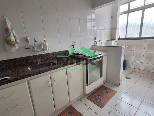 Apartamento com 60m² 2 quartos e 1 banheiro, para alugar, no bairro Taboão em São Bernardo do Campo