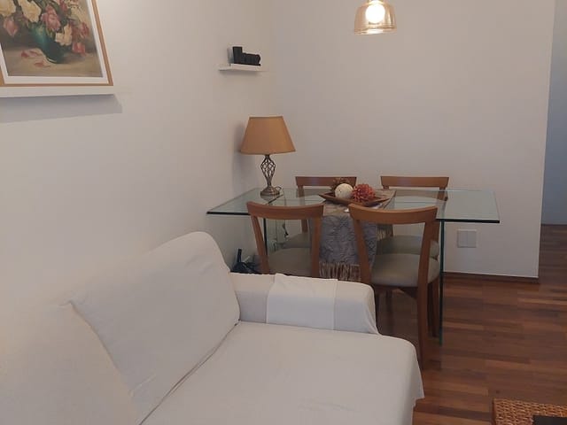 Foto do Apartamento - Apartamento à venda com 40m², mobiliado, 1 quarto, 1 vaga de garagem em Moema, São Paulo-SP | Paulista Imóveis