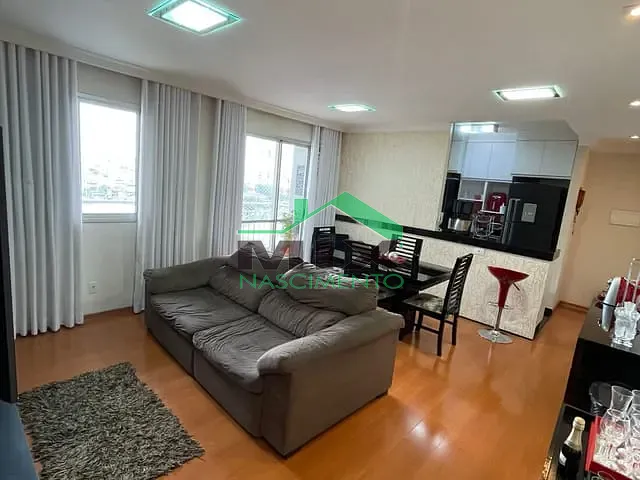 Apartamento com 77m² 2 quartos e 2 banheiros, à venda ou para alugar, no bairro Taboão em São Bernardo do Campo