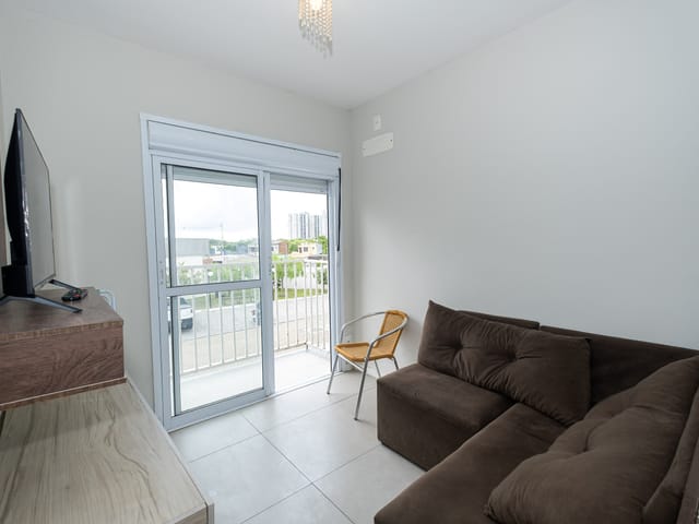 Foto do Apartamento - Apartamento semimobiliado para locação no Acqua Dunas, com conforto, boa iluminação, segurança, condomínio moderno e ótima opção para morar bem | UP Imóveis