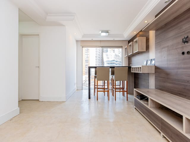 Foto do Apartamento - Apartamento à venda com 65m², 2 Quartos, 1 Vaga de Garagem com varanda a 10min do Ibirapuera | Paulista Imóveis