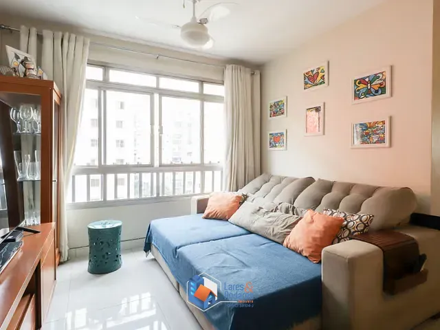 Apartamento com 83m² 2 quartos e 1 banheiro, à venda, no bairro Moema em São Paulo