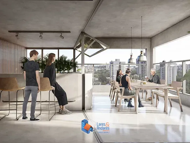 Apartamento com 47m² 2 quartos e 1 banheiro, à venda, no bairro Jardins em São Paulo