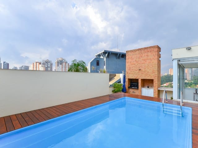 Foto do Apartamento - Cobertura Duplex com Piscina Privativa e 4 Vagas! + 189m² de Sofisticação e Vista Panorâmica na Vila Andrade | Paulista Imóveis