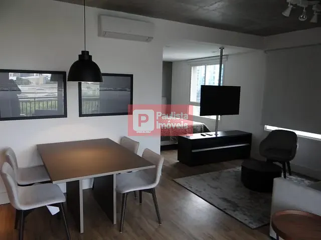 Apartamento 1 quarto e 2 banheiros, à venda ou para alugar, no bairro Brooklin em São Paulo