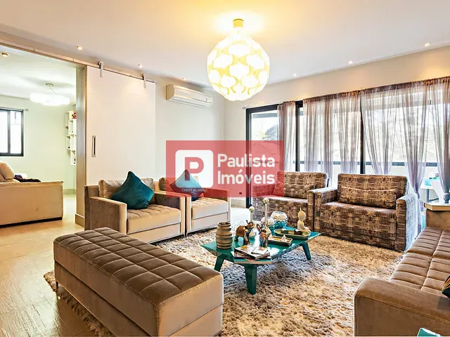 Apartamento 4 quartos e 5 banheiros, para alugar, no bairro Moema em São Paulo