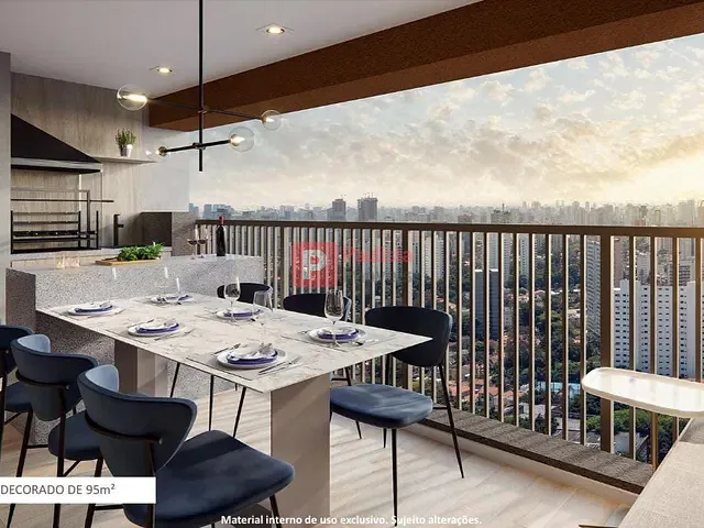 Apartamento com 150m² 3 quartos e 4 banheiros, à venda, no bairro Santo Amaro em São Paulo