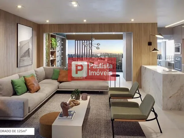 Apartamento com 150m² 3 quartos e 4 banheiros, à venda, no bairro Santo Amaro em São Paulo
