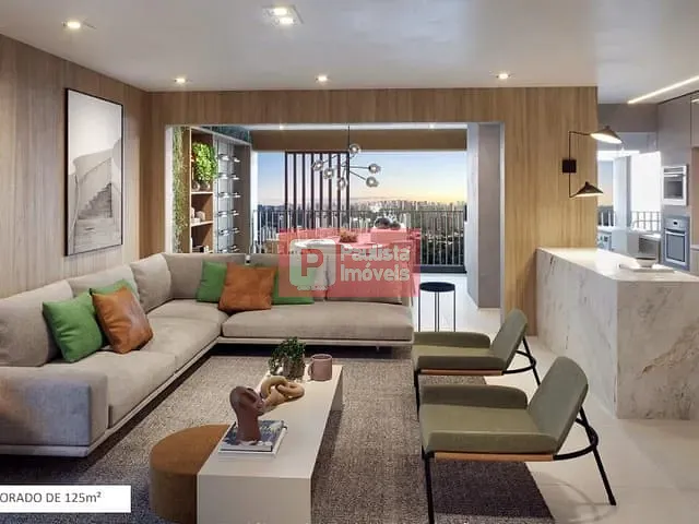 Apartamento com 150m² 3 quartos e 4 banheiros, à venda, no bairro Santo Amaro em São Paulo