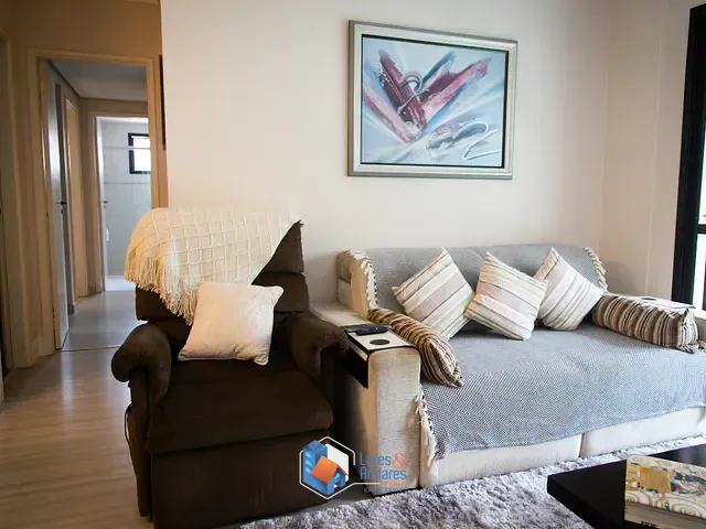 Apartamento com 95m² 3 quartos e 3 banheiros, à venda, no bairro Brooklin Paulista em São Paulo