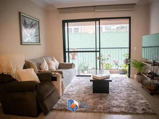 Apartamento com 95m² 3 quartos e 3 banheiros, à venda, no bairro Brooklin Paulista em São Paulo