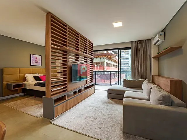 Apartamento com 57m² 1 quarto e 1 banheiro, à venda, no bairro Vila Olímpia em São Paulo