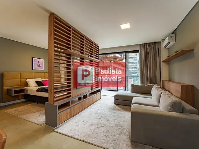 Apartamento com 57m² 1 quarto e 1 banheiro, à venda, no bairro Vila Olímpia em São Paulo