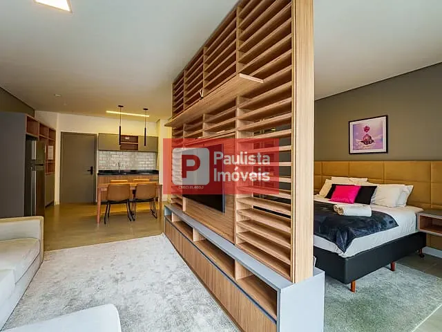 Apartamento com 57m² 1 quarto e 1 banheiro, à venda, no bairro Vila Olímpia em São Paulo