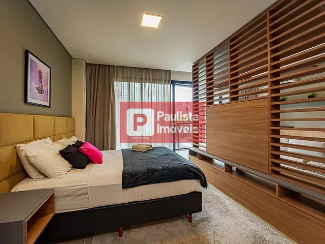 Apartamento com 57m² 1 quarto e 1 banheiro, à venda, no bairro Vila Olímpia em São Paulo