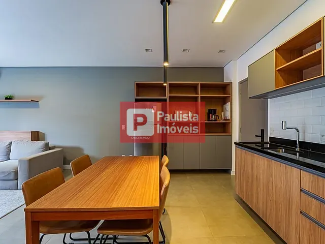 Apartamento com 57m² 1 quarto e 1 banheiro, à venda, no bairro Vila Olímpia em São Paulo