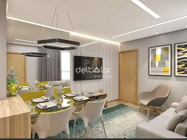 Apartamento com 44m² 2 quartos e 1 banheiro, à venda, no bairro Juliana em Belo Horizonte