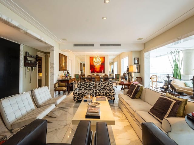 Apartamento com 333m² 3 quartos e 6 banheiros, à venda, no bairro Itaim Bibi em São Paulo