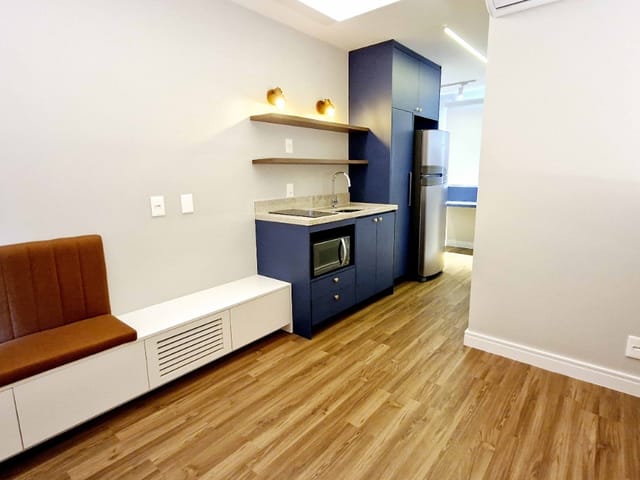 Foto do Apartamento - Apartamento STUDIO à venda com 26m², MOBILIADO, Pronto para Airbnb! no Campo Belo, São Paulo, SP | Paulista Imóveis
