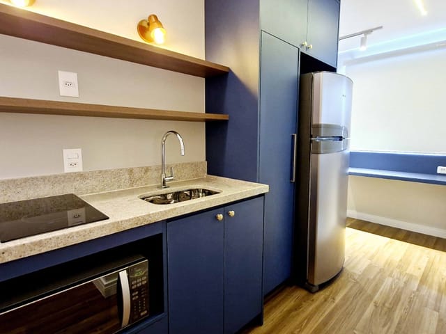 Foto do Apartamento - Apartamento STUDIO à venda com 26m², MOBILIADO, Pronto para Airbnb! no Campo Belo, São Paulo, SP | Paulista Imóveis