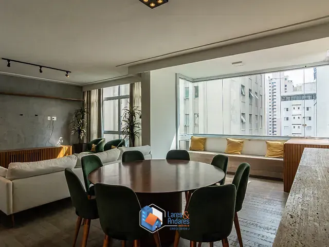 Apartamento com 131m² 2 quartos e 2 banheiros, à venda, no bairro Jardim Paulista em São Paulo